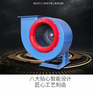 思诚11-62多翼式离心风机厨房专用排油烟***抽风机380管道厂房通风机