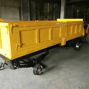 欧拓机械 厂家支持定做四轮轨道车 铁路建筑电缆线盘输送车 钢轨牵引平板车 柴油轨道拖车