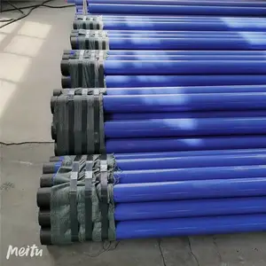 涂塑复合钢管 DN20丝扣链接 6米绿色蓝色 宏科华给水管网