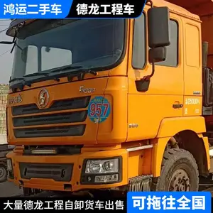山东济南无手续二手德龙后八轮工程车市场价