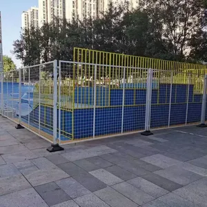 领冠车间移动隔离网护栏网 车间仓库隔离网厂家