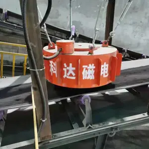 砖机破碎机保护神 高强电磁除铁器 悬挂输送带通过式RCDB干式电磁除铁器 可定制 厂家