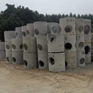 圆形装配式钢筋混凝土检查井 井座 井筒 盖板 配套定制支持