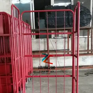 仓储笼周转箱_堆垛架_铁托盘_物流台车_料笼料框料架-锦川设备