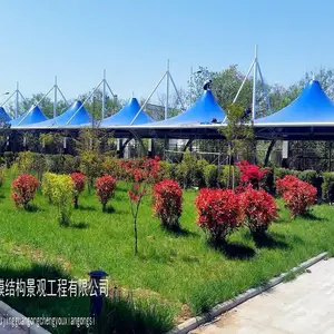 ����Ĥ�ṹͣ���� Q235�ֲ�PVDFĤ�� ���Ƴߴ�