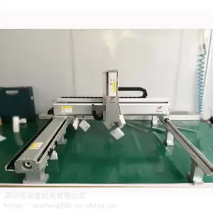 安成AC820龙门滑台三轴直角坐标机器人滑台非标定制机械手螺丝机染色机切割机工作移动滑台运移动工作台
