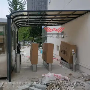 家用户外遮阳蓬露台棚阳台楼顶铝合金雨棚PC板别墅庭院定制停车棚
