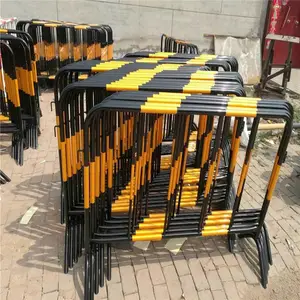 三角支架临时护栏 活动现场铁马围栏 人群分流栅栏