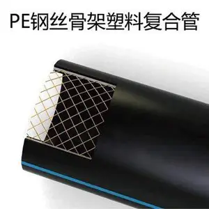 500钢丝网骨架复合管生产厂家-福建闽杰管业