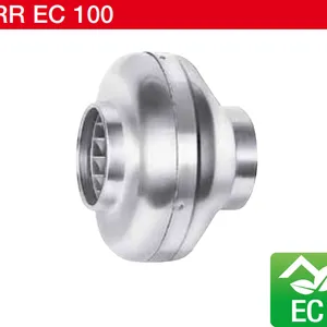 Helios Ventilatoren 离心风机RR EC 100型,可直接安装在管道系统中
