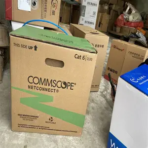 黔东南州上门回收整箱305米六类网线HSYV6单屏蔽双绞线安普超六类网络跳线