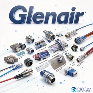 Glenair 805-004-22NF15-201AD 航空连接器 注塑成型低接触电阻