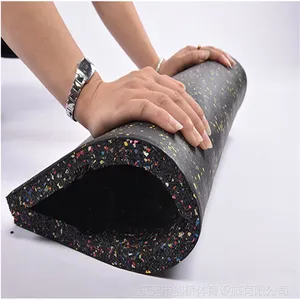 环保健身房橡胶地垫地砖力量区缓冲隔音地板家用减震垫子