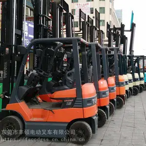 二手丰田电动叉车7FB25