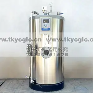 银晨锅炉-燃油蒸汽发生器 100公斤立式全自动柴油蒸汽锅炉 ***蒸汽发生器