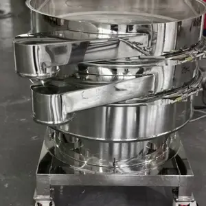 食品颗粒筛选机杂粮面生粉淀粉小食品双振源振动筛直排筛 上海如昂RA800