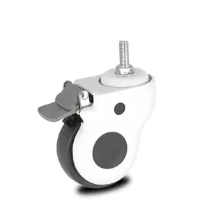 医疗器械脚轮 3寸美容仪器轮 5寸TPR轮 静音轮 万向轮 脚轮厂家 脚轮