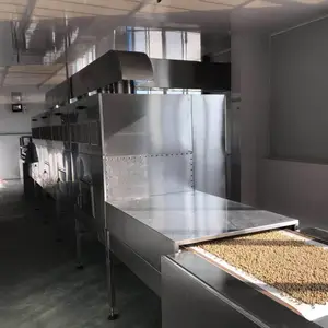 山东厂家供应五谷杂粮低温烘焙烘烤熟化设备