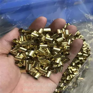 黄铜毛细管H59 h62 h63 h65薄壁空心铜管 黄铜直管打孔加工