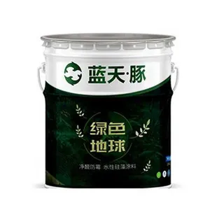 蓝天豚水性硅藻泥,绿色地球 净醛防霉 水性硅藻涂料