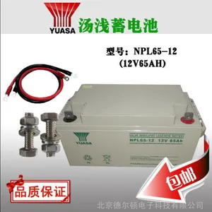 汤浅免维护铅酸蓄电池 YUASA NPL65-12 12V65AH 蓄电池 UPS蓄电池