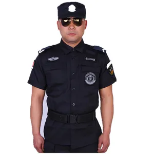 厂家批发新款夏季长袖作训服男装保安学校物业后勤正品热销定制