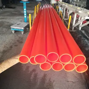 MPP电力管 直埋拖拉MPP顶管 高压电力管 改性聚丙烯电缆保护管套 PVC管