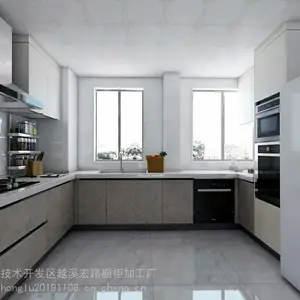 苏州橱柜定制工厂 HL-CG002 轻奢系列橱柜 宏路全屋定制