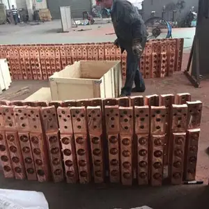 江苏制造厂家直供宜兴宇龙品牌大电流紫铜锻造水冷接触元件