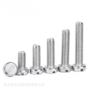 UNI6107意大利标准一字槽圆柱头螺钉 开槽螺钉