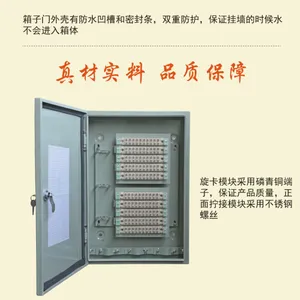 100对电缆配线箱 经济款ABS箱体电话交接箱