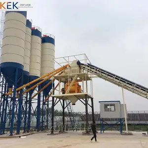 昆明 商品混凝土搅拌站 建筑工程沙石混合站 科昆机械 桥梁建设水泥搅拌楼