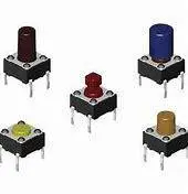 DIP�ᴥ��������  6.0x6.0H5.0mm 160g��ɫ- DTSM-62N-V-T/R