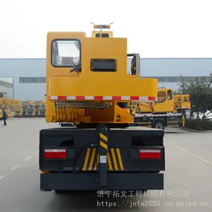 16吨汽车吊 唐骏国六 16吨汽车吊价格 跨度大 车身更平稳