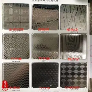 304镜面不锈钢压花板钻石纹鱼鳞纹3D立体酒店天花幕墙装饰板定制