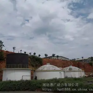 养猪场污水池用臭气处理设备 反吊膜臭气收集系统 生物除臭