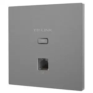 TP-LINK TL-AP1202GI-PoE 薄款深空银方  AC1200双频千兆无线面板式AP