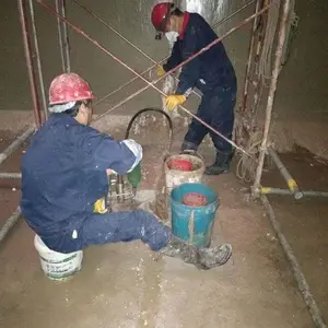 张家界市沉井清理堵漏 地铁补漏注浆方案