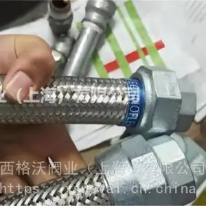 tozen螺纹不锈钢软接头 sf100金属软连接