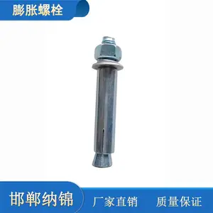 膨胀螺栓 镀锌外六角 拉爆螺丝 m6 m8 m10 m12 m16 国标