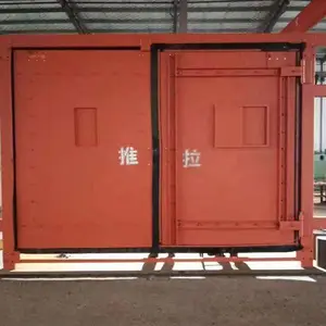 智能无压正反向风门 全自动气动控制 竹制或钢制不锈钢等液压闭锁