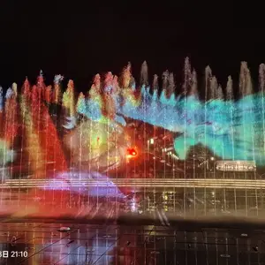 投影喷泉水幕喷泉全息投影喷泉音乐喷泉灯光喷泉激光喷泉