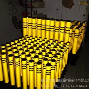 停车杆护栏又名U型护栏 定位器 人行道护栏