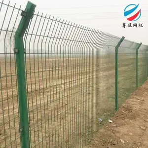 高速护栏 浸塑防护栏 围墙用护栏铁丝网厂家 安装简便 方便运输