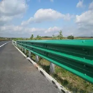 公路波形护栏板厂家高速交通防撞双波热镀锌护栏三波喷塑乡村道路