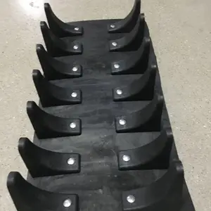 厂家直销 水路两栖车轮胎保护型橡胶履带 外包轮胎履带