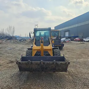 小型装载机四驱液压铲车20型工程推土机农用抓木抓草机30型铲车