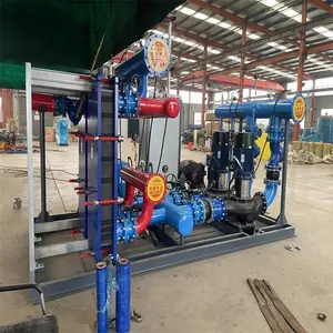 供应直连供暖机组:是由换热器、温控阀组等