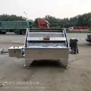 酱渣污水脱水机 专用斜筛式干湿分离机 水泡粪固液分离机