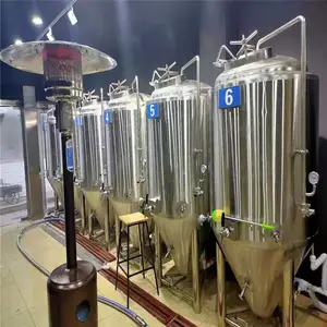 厦门可以生产5吨啤酒的设备大型精酿啤酒设备配置